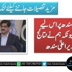 دنیا کی توجہ سندھ پر اس لیے مرکوز ہوئی کیونکہ ہم نے نتائج دیے، وزیراعلیٰ سندھ