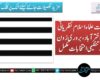 جمعیت علماء اسلام نظریاتی کے اختر آباد، بروری زون کے تنظیمی انتخابات مکمل